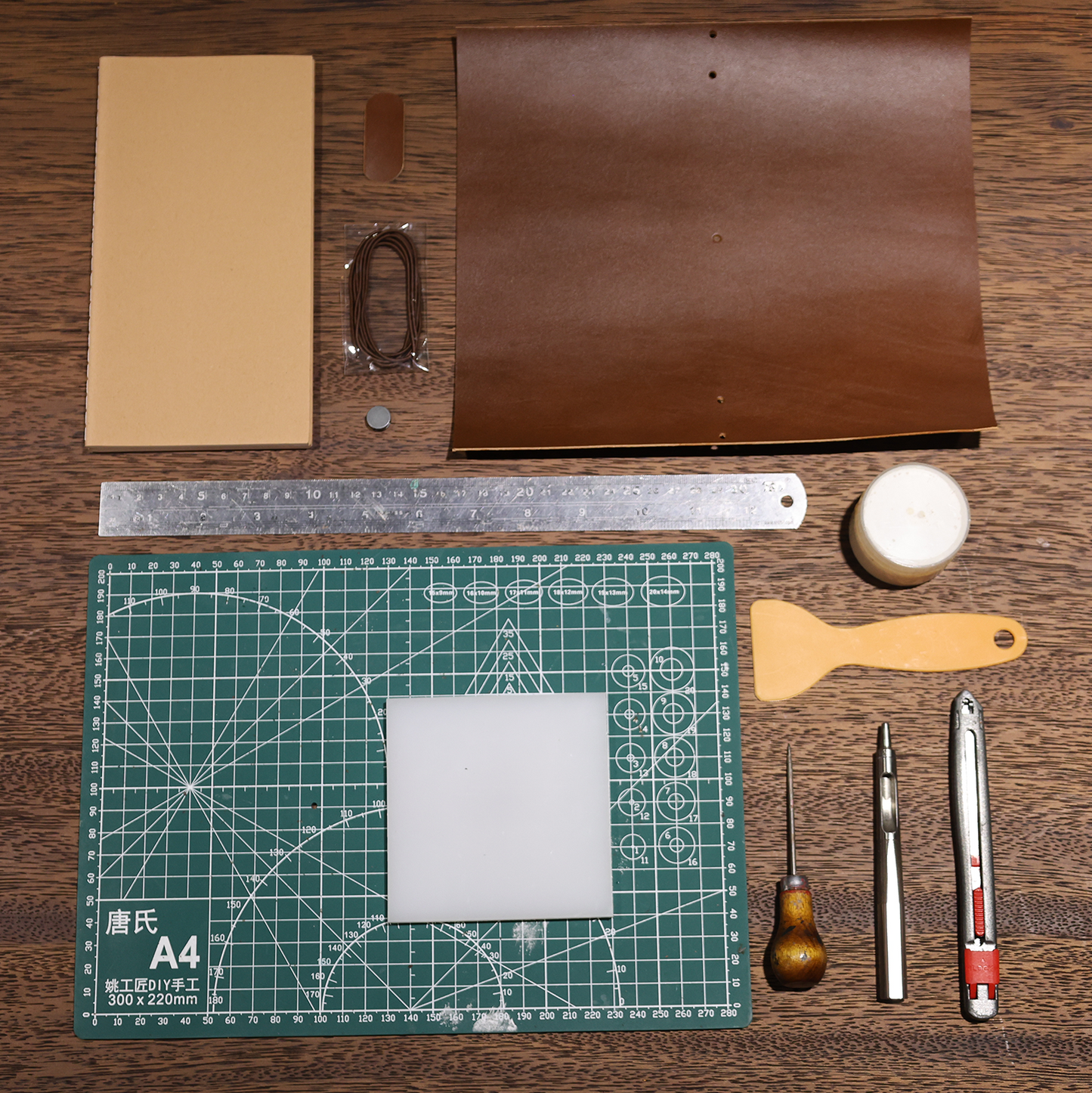 DIY Classic Leather Journal Kit