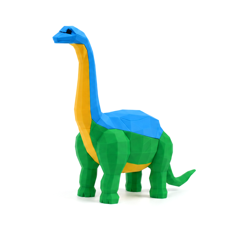 3D Printed Brachiosaurus Figurine | Long-Neck Dinosaur