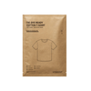 Blank White Cotton T-Shirt for Tie-Dye and Textile DIY Projects
