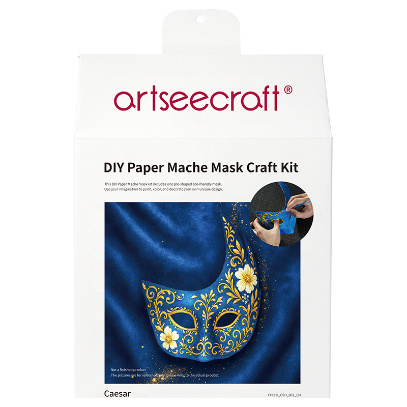 DIY Caesar Paper Mache Mask Craft Kit