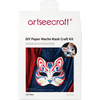 DIY Cat Face Paper Mache Mask Craft Kit