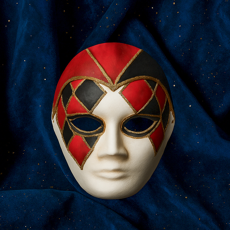 DIY Paper Mache Mask of Man Craft Kit