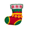 Christmas stocking felt sewing kit for kids holiday craft project

