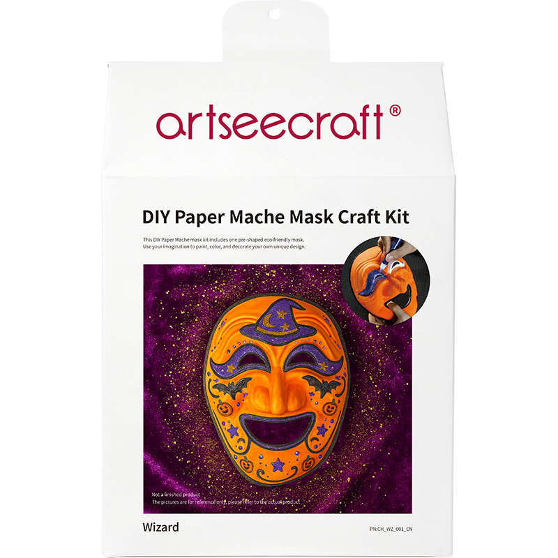 DIY Wizard Paper Mache Mask Craft Kit