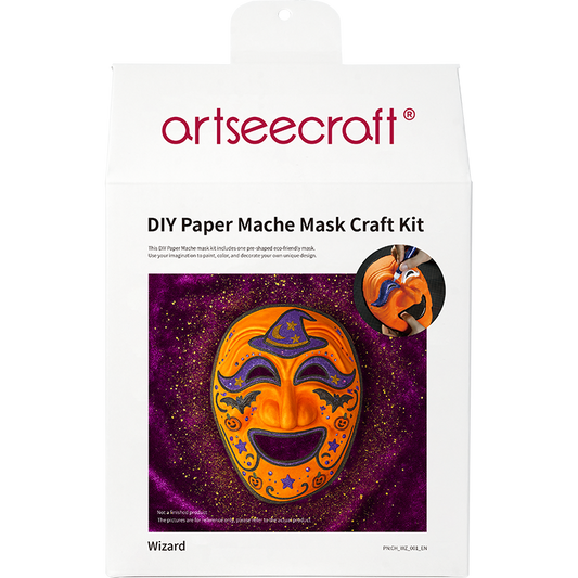 DIY Wizard Paper Mache Mask Craft Kit