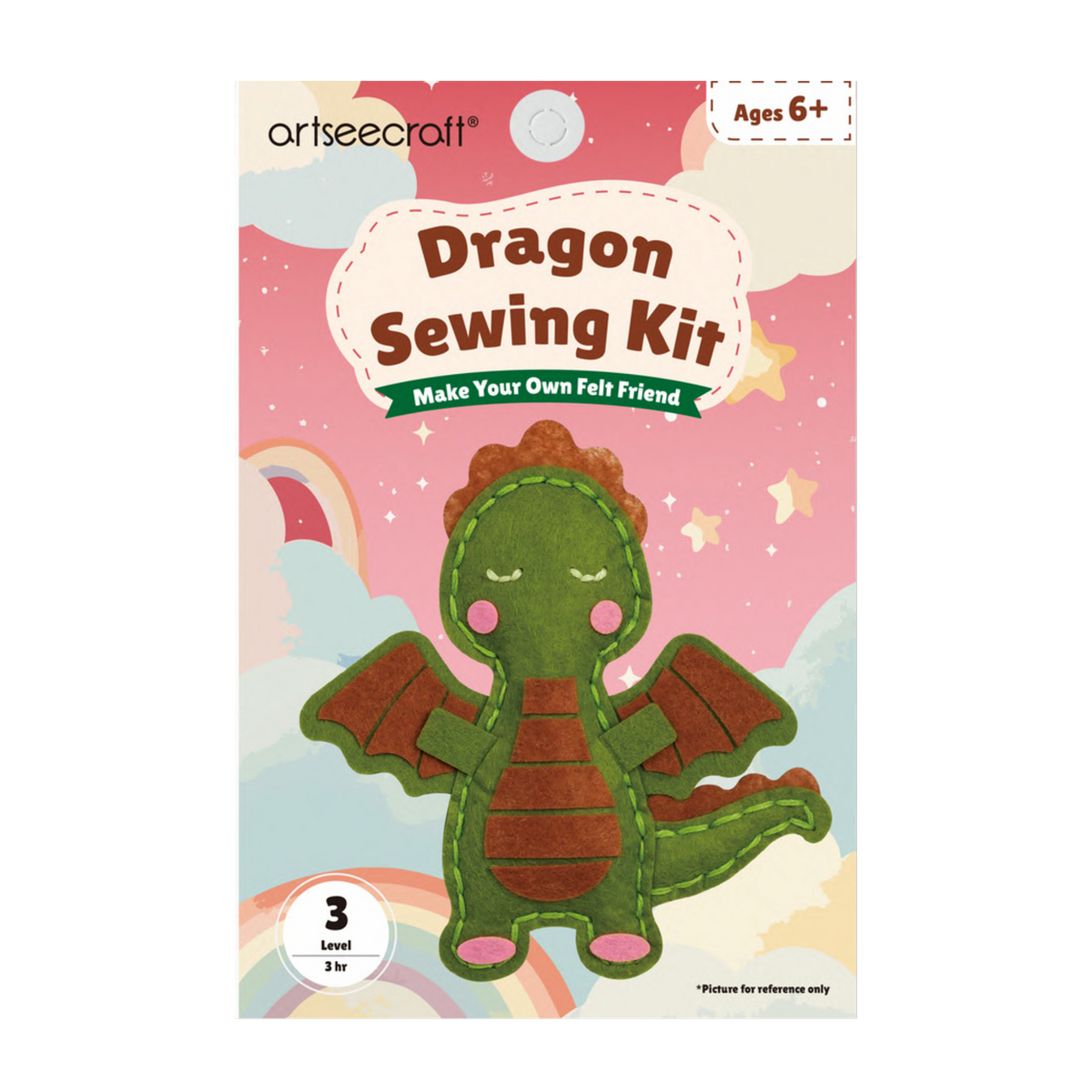 Dragon Felt Sewing Kit for Kids | Fantasy Animal Craft Kit