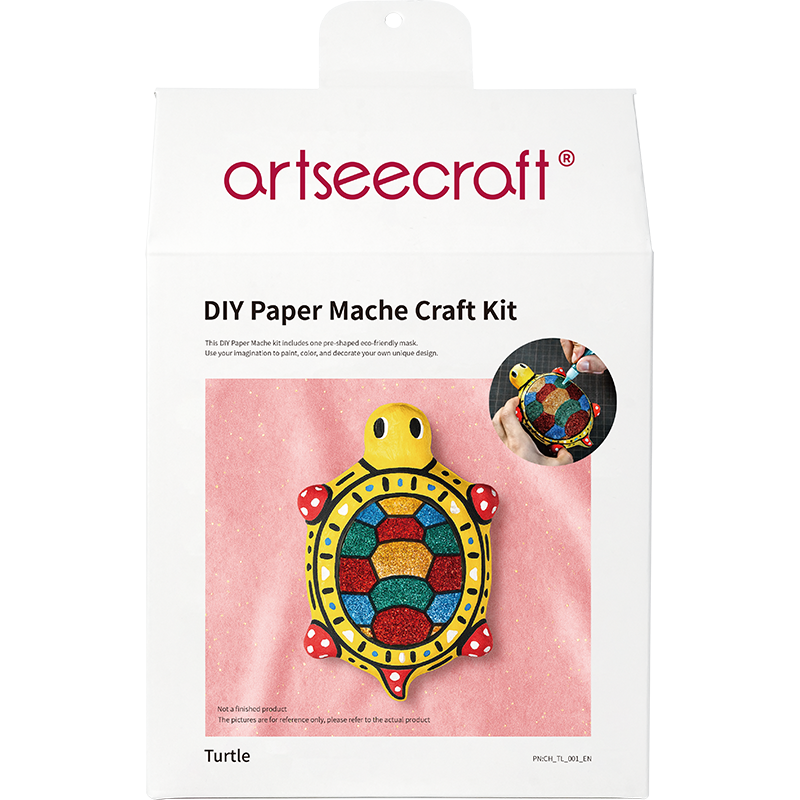 DIY Turtle Paper Mache Craft Kit