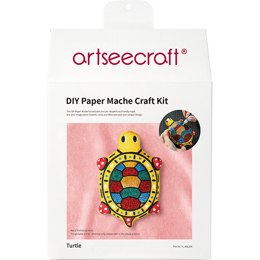 DIY Turtle Paper Mache Craft Kit