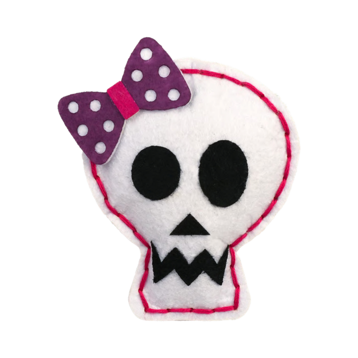 Halloween Skeleton Felt Sewing Kit for Kids | Craft Kit