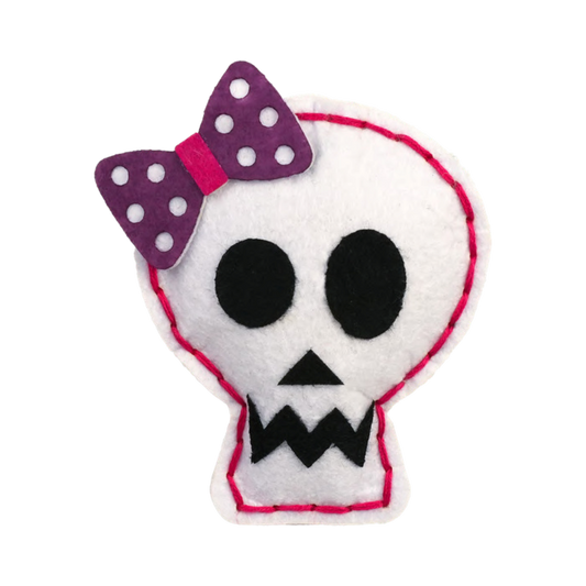 Halloween Skeleton Felt Sewing Kit for Kids | Craft Kit