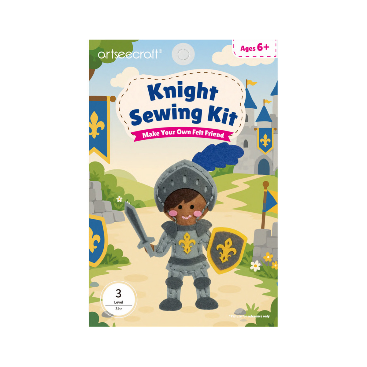 Knight Felt Sewing Kit for Kids | Medieval Character Craft