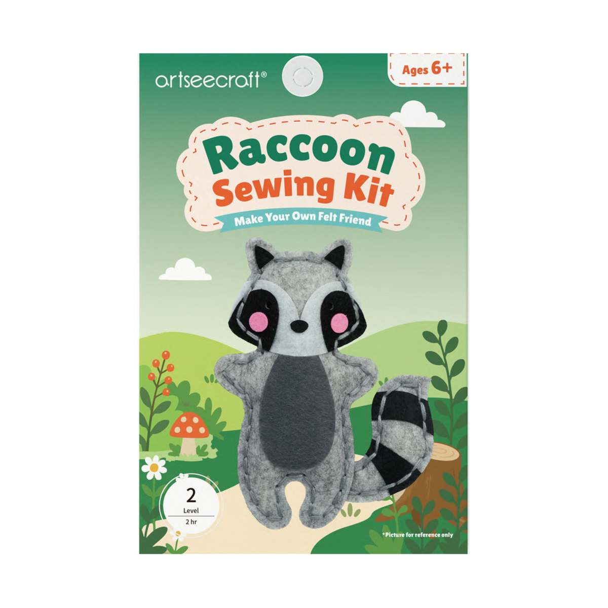 Brown Bear Felt Sewing Kit for Kids | Animal Craft Kit