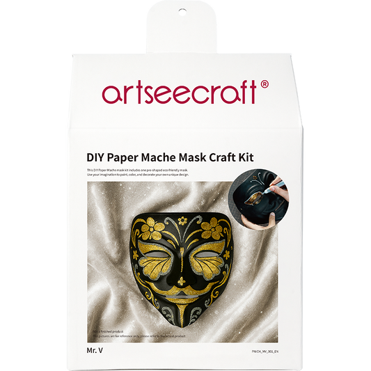 DIY Mr. V Paper Mache Mask Craft Kit