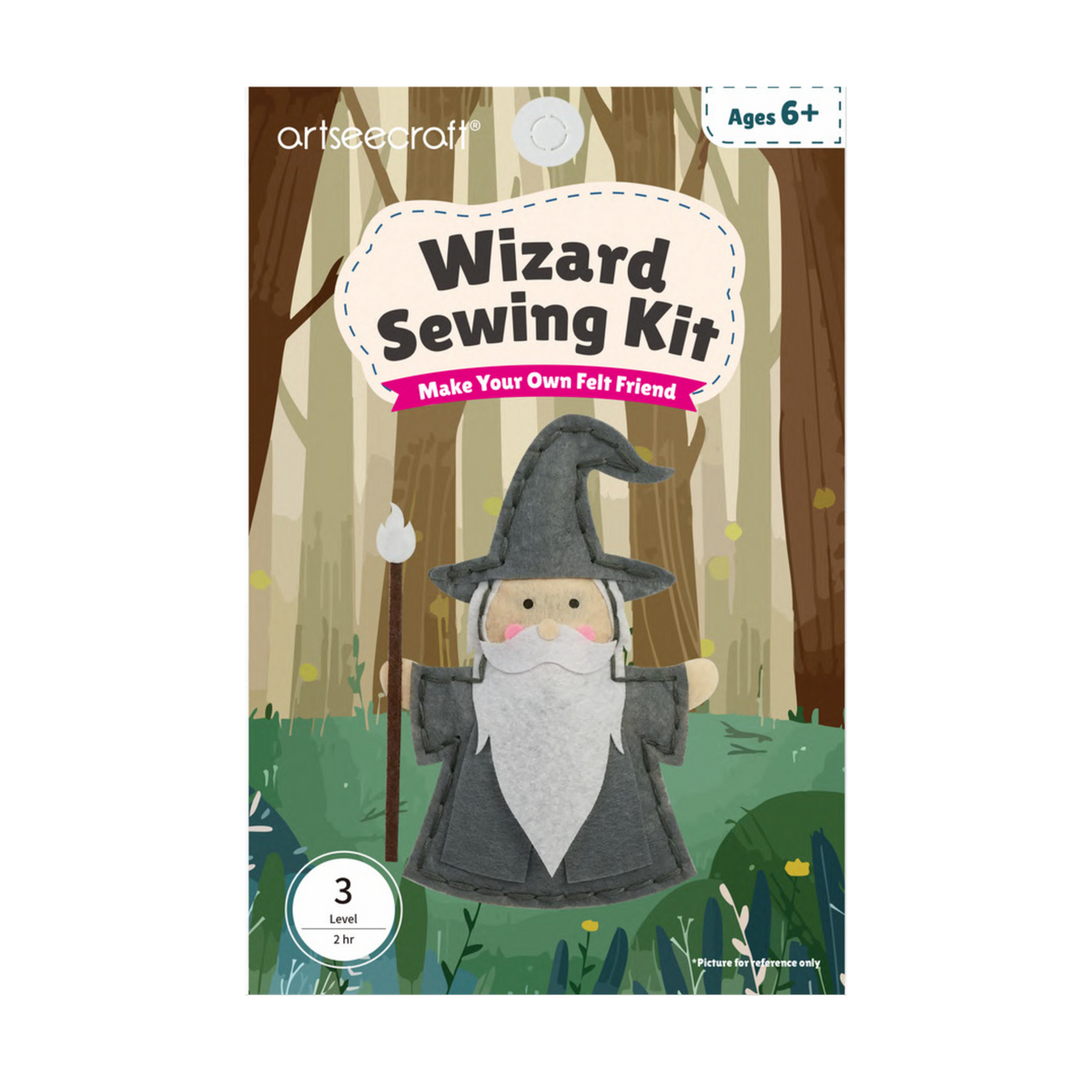 Wizard Felt Sewing Kit for Kids | Fantasy Character Craft
