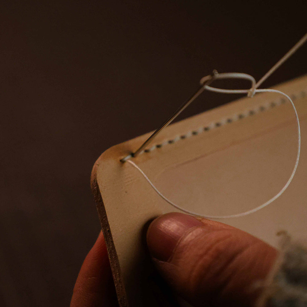 DIY Leather Badge Holder